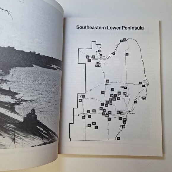 Natural Michigan Guide Book Tom Powers 1987 Nature 165 Attractions Travel Parks - Picture 4 of 9